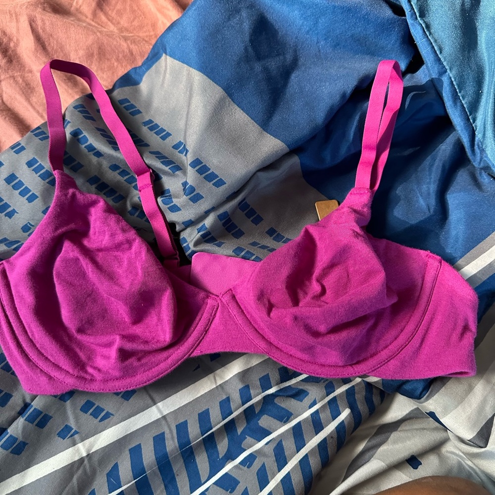 New With Tags Skims Bra ! Cotton Jersey Bra 36 C